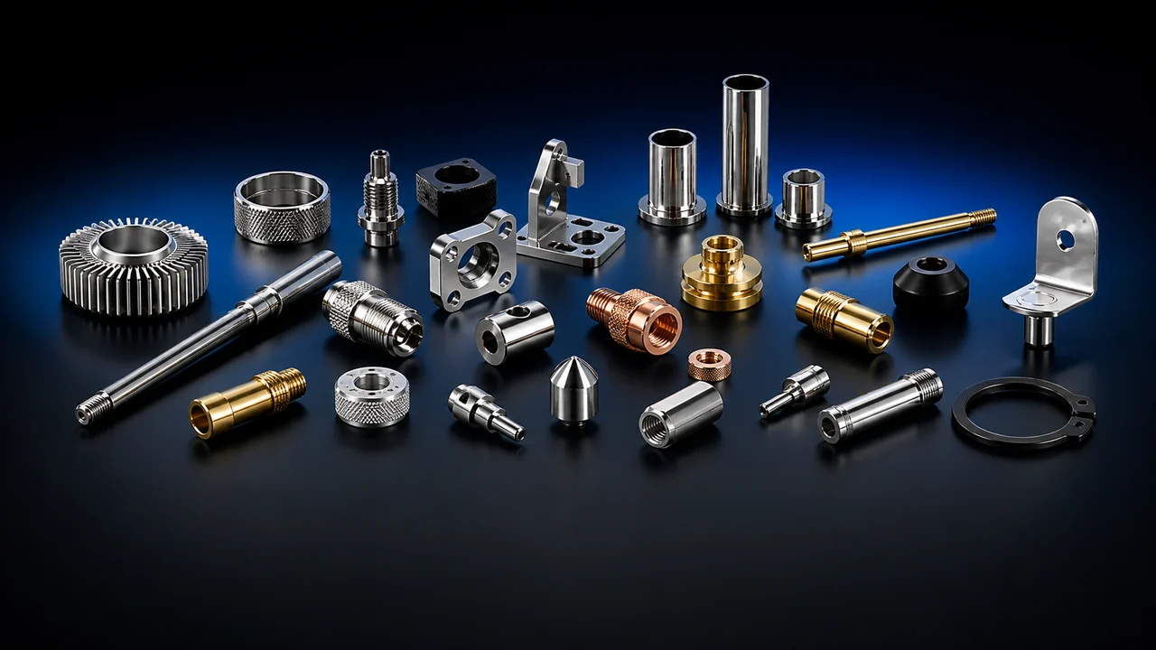 自动车床件与 CNC 零件
